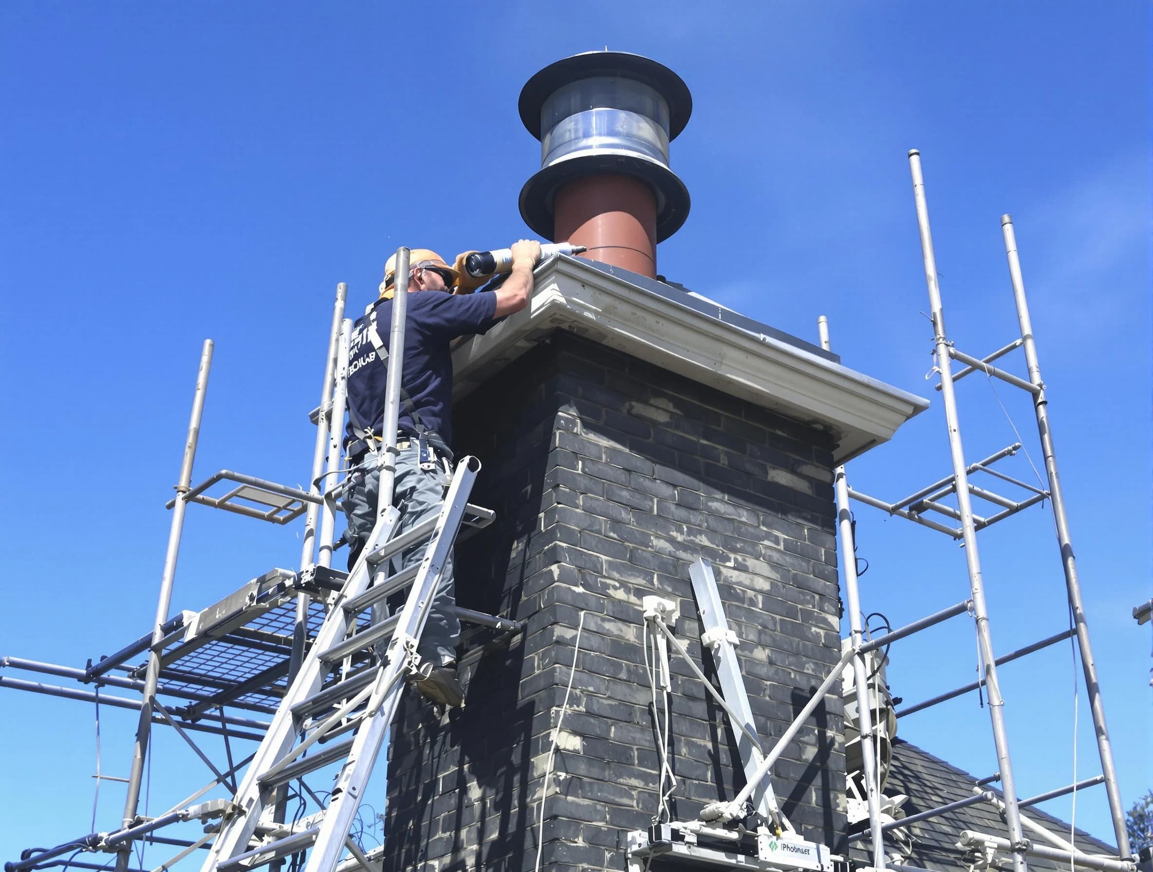 Sturdy chimney crown finished by Ohio Chimney Sweep in Ohio, PA