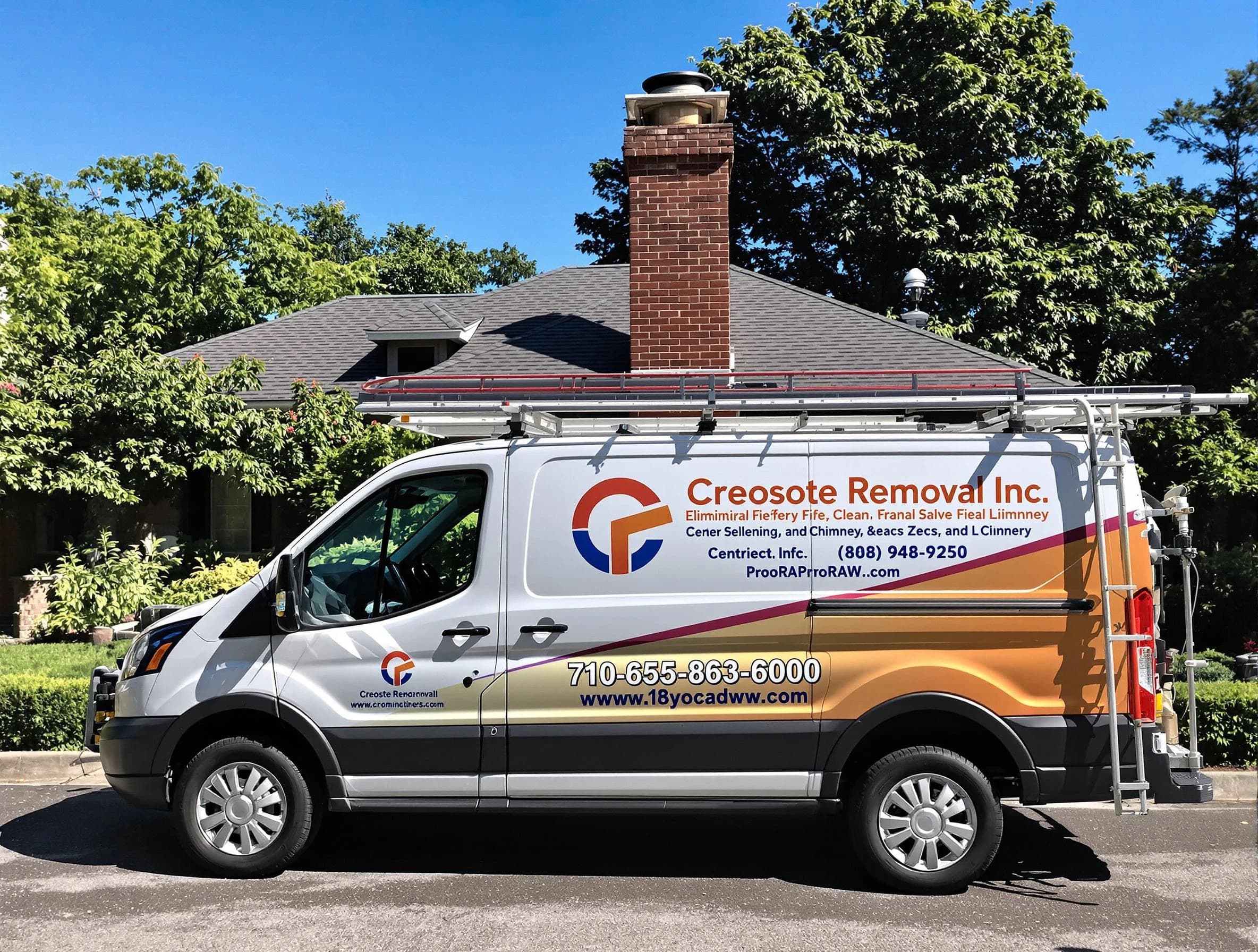 Ohio Chimney Sweep technician removing creosote safely in Ohio, PA
