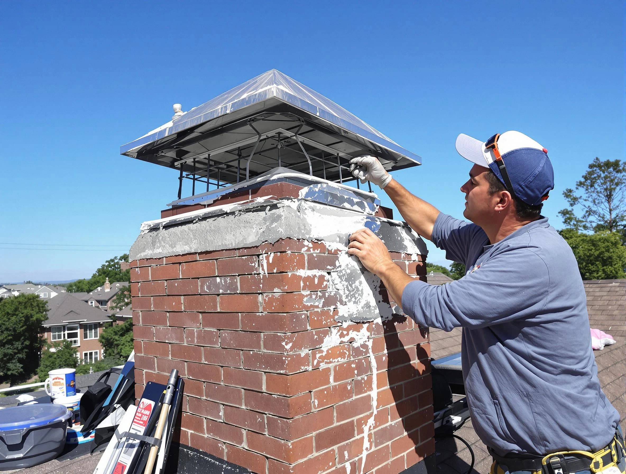 Chimney Crown Services service in Ohio, PA