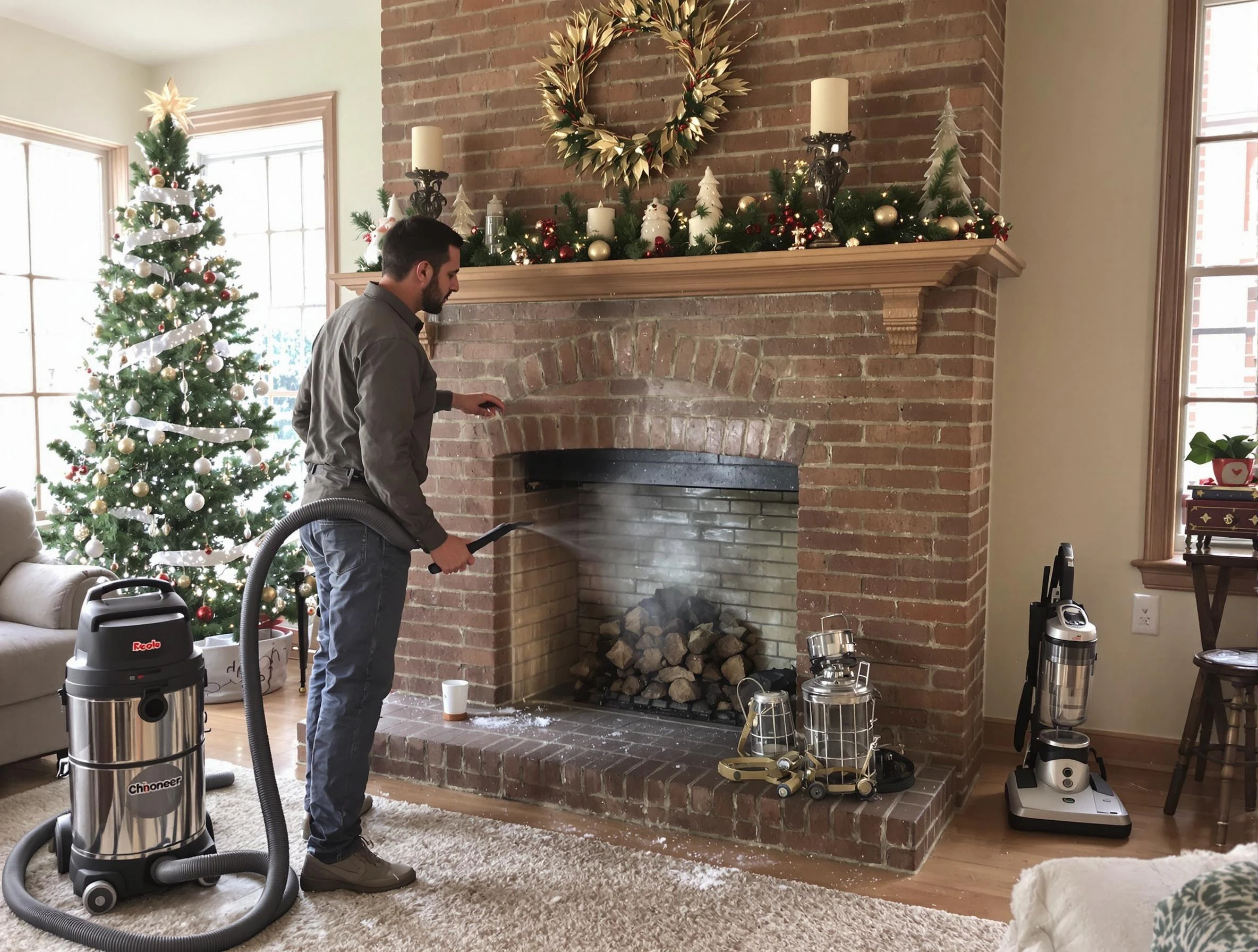 Fireplace Cleaning in Ohio