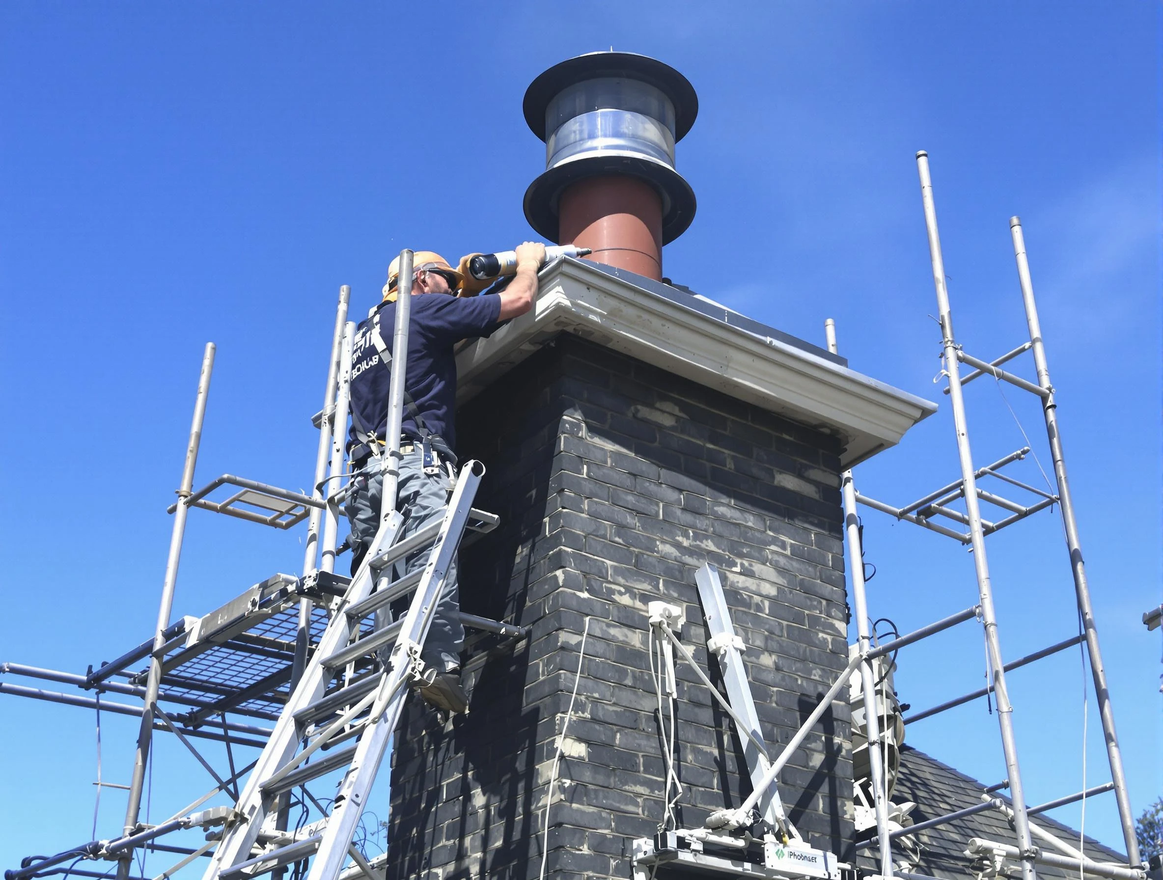 Sturdy chimney crown finished by Ohio Chimney Sweep in Ohio, PA